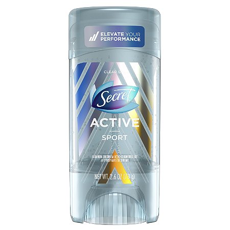 Secret Active Clear Gel Antiperspirant and Deodorant