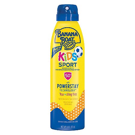 Banana Boat Kids Sport Tear Free Sunscreen Spray SPF 50