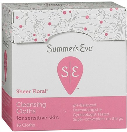 Summer's Eve Sensitive Skin Cleansing Cloths