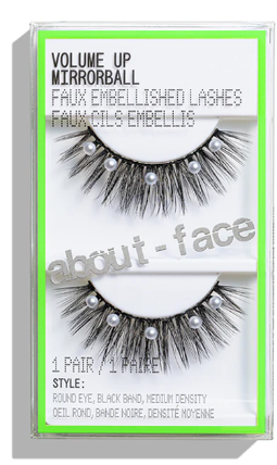 about-face VOLUME UP High drama faux lashes