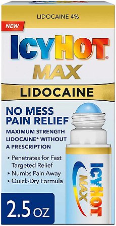 Icy Hot MAX Lidocaine No Mess Applicator