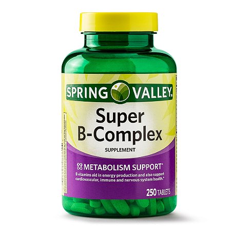 Spring Valley Super B-Complex Tablets