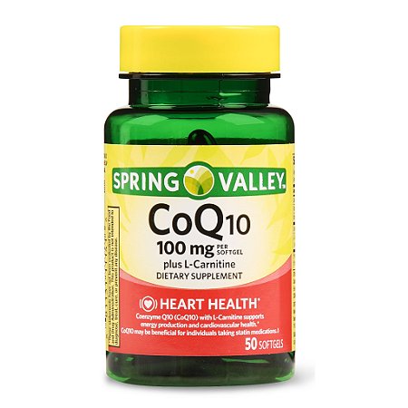 Spring Valley CoQ10 plus L-Carnitine Softgels