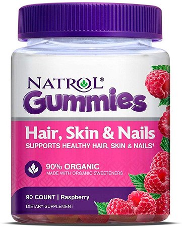 Natrol Hair Skin & Nails Gummies