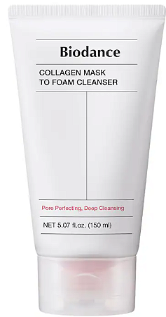 Biodance  Collagen Mask to Foam Cleanser