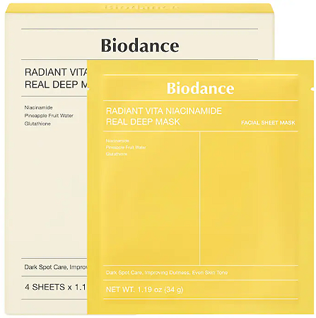 Biodance  Radiant Vita Niacinamide Real Deep Mask