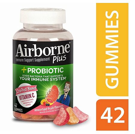 Airborne Plus Probiotic Gummies