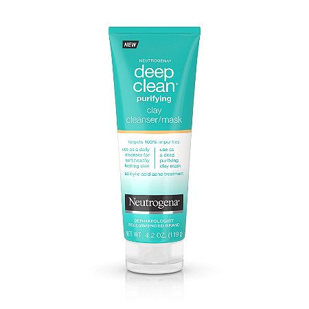 Neutrogena Deep Clean Purifying Clay Face Mask
