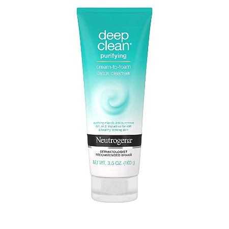 Neutrogena Deep Clean Purifying Cream-to-Foam Facial Cleanser