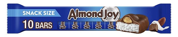 Almond Joy Almond Joy Coconut and Almond Chocolate Snack Size Candy, Bar