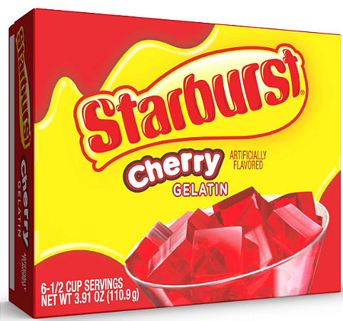 Starburst Cherry Gelatin Mix