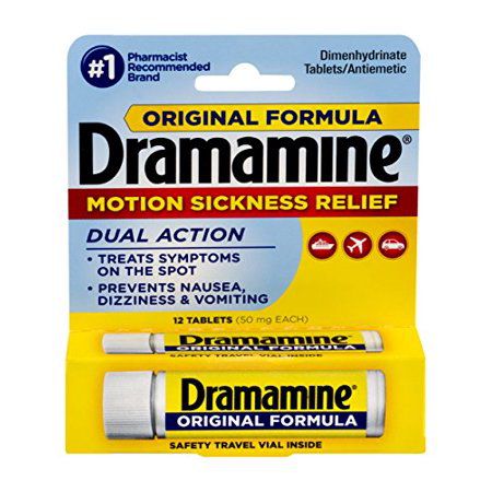 Dramamine Motion Sickness Relief Original Formula