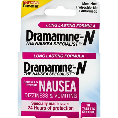 Dramamine Relieves & Prevents Nausea, Dizziness & Vomiting