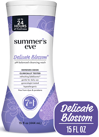 Summer's Eve Delicate Blossom Daily Feminine Wash