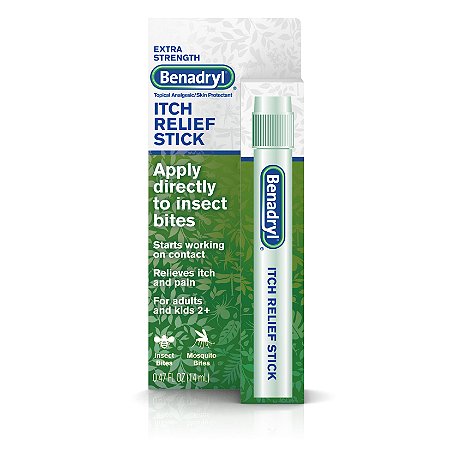 Benadryl Extra Strength Itch Relief Stick, Travel Size
