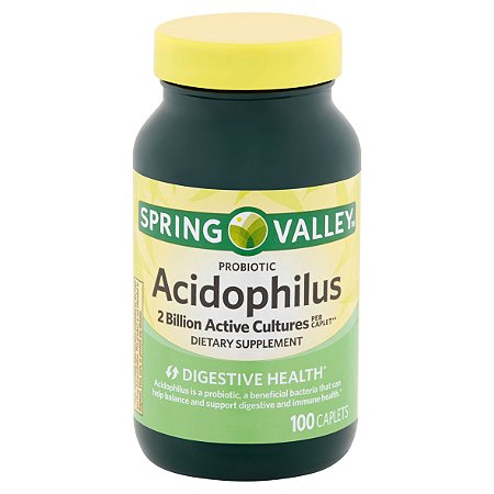 Spring Valley Probiotic Acidophilus Caplets