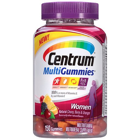 Centrum MultiGummies Women Multivitamin/Multimineral Supplement Gummies