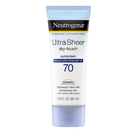 Neutrogena Ultra Sheer Dry-Touch Water Resistant Sunscreen SPF 70