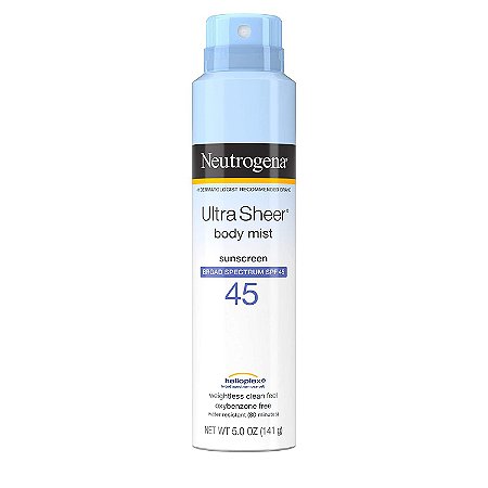 Neutrogena Ultra Sheer Lightweight Sunscreen Spray, SPF 45
