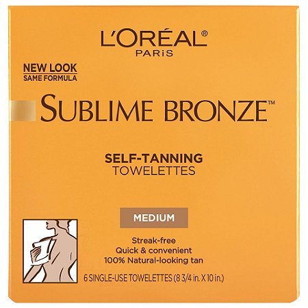 L'Oréal Paris Sublime Bronze Self-Tanning Towelettes for Body