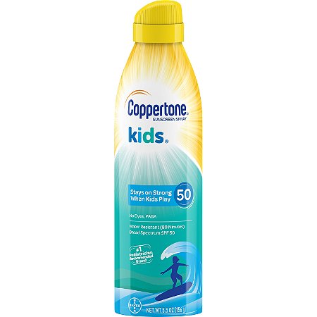 Coppertone Kids Sunscreen Water Resistant Spray SPF 50