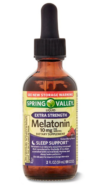 Spring Valley Liquid Melatonin 10mg