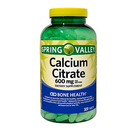 Spring Valley Calcium Citrate Tablets