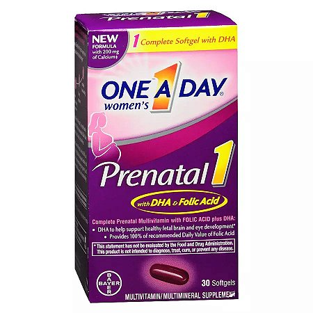 One A Day Prenatal 1 with DHA & Folic Acid