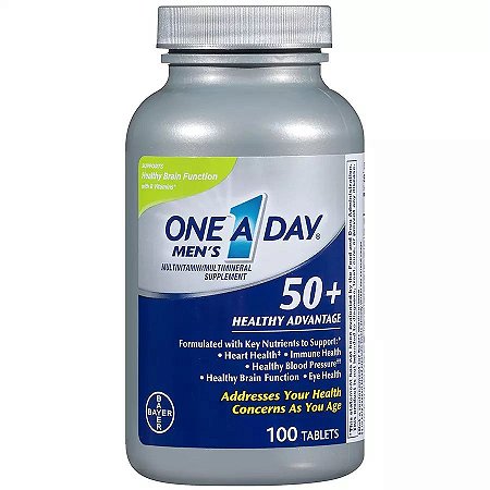One A Day Men's 50+ Advantage Tablets