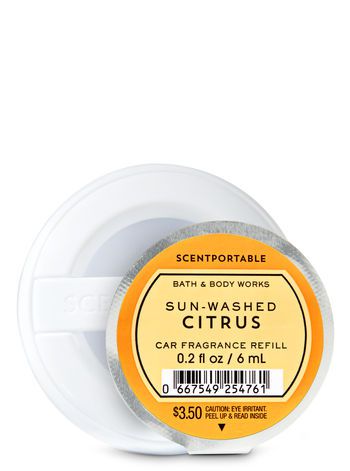 Sun-Washed Citrus Car Fragrance Refill