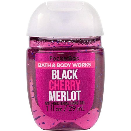 Black Cherry Merlot Pocketback Anti-Bacterial Hand Gel