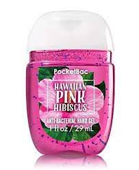 Hawaiian Pink Hibiscus Pocketbac Anti-Bacterian Hand Gel