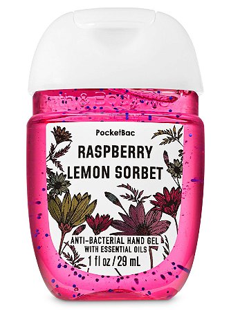 Raspberry Lemon Sorbet Pocketbac Anti-Bacterial Hand Gel