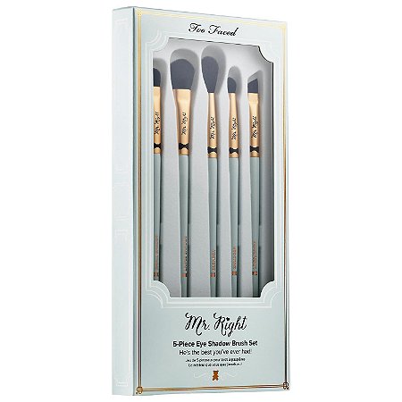 Too Faced Mr. Right 5-Piece Eye Shadow Brush Set