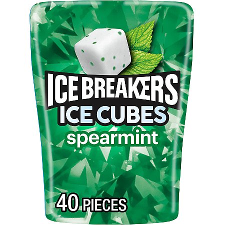 Ice Breakers Ice Cubes Sugar Free Spearmint Gum