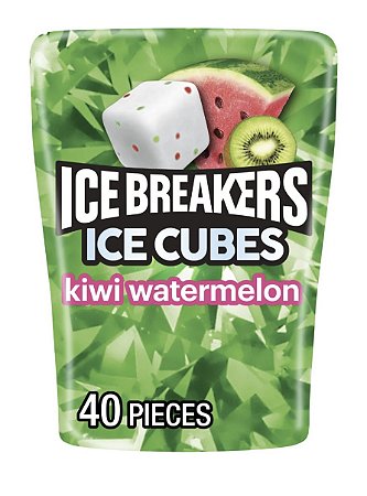 Ice Breakers Ice Cubes Kiwi Watermelon Gum