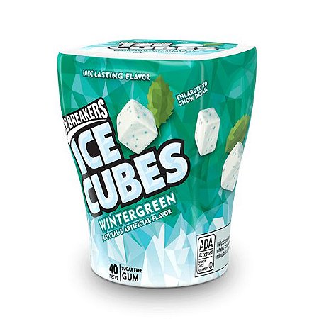 Ice Breakers Ice Cubes Sugar Free Wintergreen Gum
