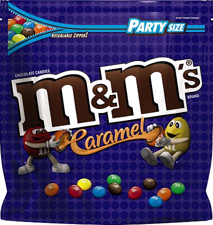 M&M's Caramel Chocolate Candy Party Size