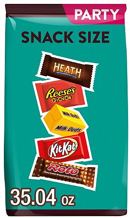 Hershey Assorted Flavored Snack Size Candy