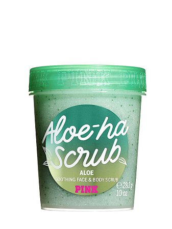 Pink Aloe-Ha Scrub Soothing Face and Body Scrub