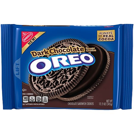 Nabisco Oreo Dark Chocolate Sandwich Cookies