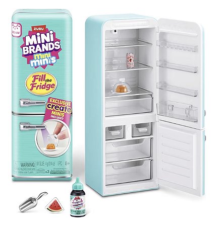 Mini Brands Mini Brands Fill The Fridge Playset w/UV Light
