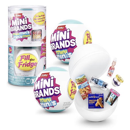 Mini Brands Fill The Fridge Mini Minis Series 2 Capsules