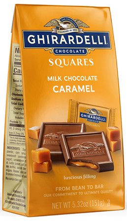 Ghirardelli Squares Milk & Caramel Chocolate