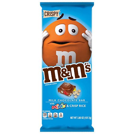 M&M's Crispy & Minis Milk Chocolate Candy Bar