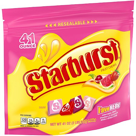 Starburst Favereds Fruit Chews Candy Party Size