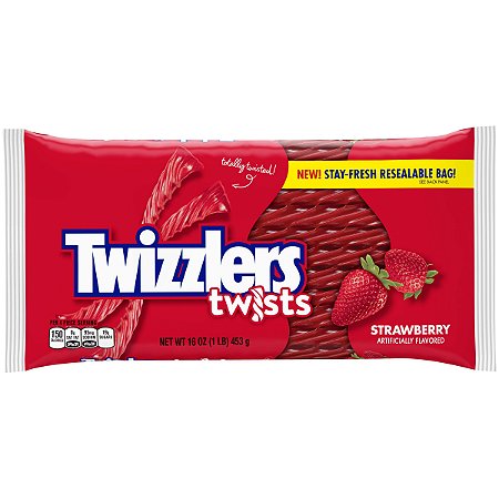 Twizzlers Strawberry Twists Chewy Candy