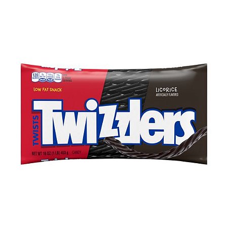 Twizzlers Black Twists Chewy Candy