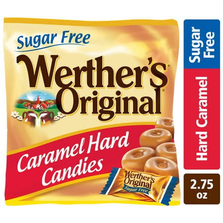 Storck Werther's Original Sugar-Free Caramel Hard Candies