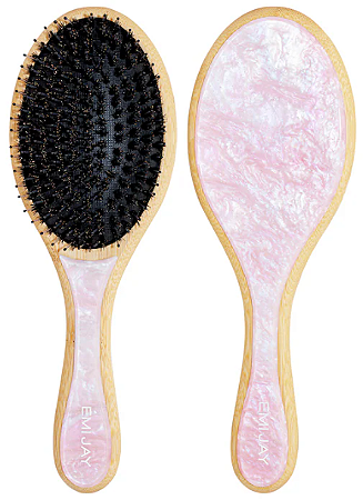 Emi Jay Flat Hair Brush in Pink Sugar
